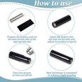 thumbnail image 5 of Battery Wrap PVC Heat Shrink Tubing 100mm Flat Width PVC Cable Tube Sleeves Good Insulation for DIY Battery Pack Length 16ft (5m) Black Color, 5 of 8