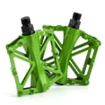 thumbnail image 1 of sweethay 1 par de pedales de bicicleta, Pedal de seguridad para bicicleta, cómodo reposapiés portátil para ciclismo, accesorios de repuesto Accesorios para motos Verde sweethay VI015993-05, 1 of 6