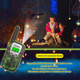 thumbnail image 5 of Walkie Talkie Ninos Con 8 Canales Vox De 3 Millas 2 Piezas verde Camuflaje, 5 of 5