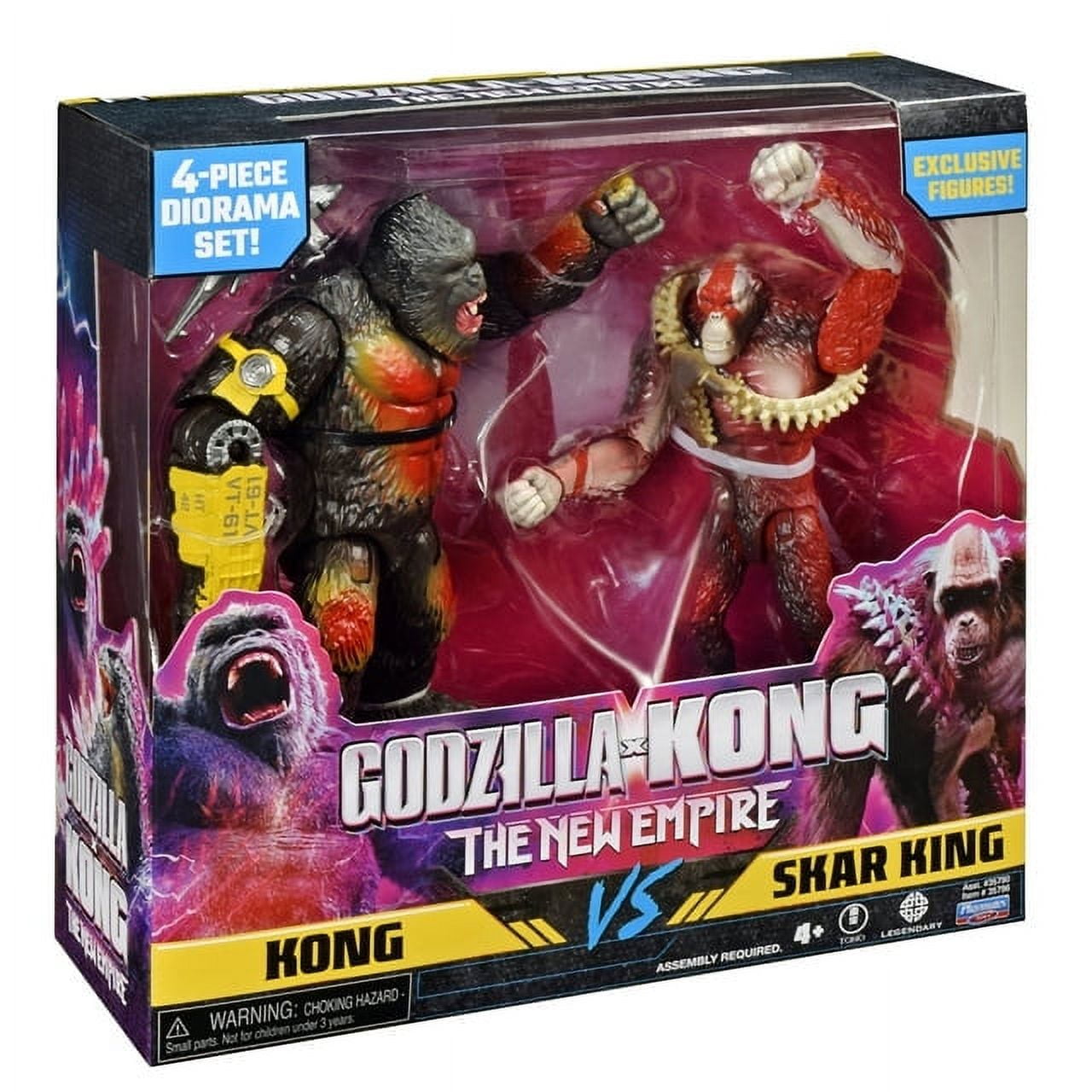  Figures 4-Pack Playmates Toys Bundle