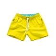 thumbnail image 1 of Birdeem Mens Quick Dry Beach Pants Plain Three Quarter Pants Loose Swim Shorts Workout, 1 of 1