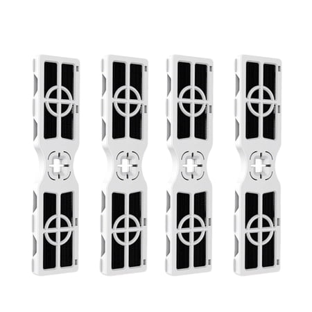 4 Pack FRGPAAF2 Refrigerator Air Filter Replacement for Frigidaire Pure Air AF-2, Compatible with Frigidaire Gallery Air Filter FRGPAAF2 FRFS2823AS FRFS2823AW FRFN2823A GRFS2853AD GRFS2853AF0 FRFC2