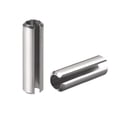 thumbnail image 1 of Unique Bargains Slotted Spring Pin M6 x 40mm 304 Stainless Steel Split Spring Roll Dowel Pins Plain Finish 20Pcs, 1 of 3