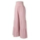 thumbnail image 4 of WILLBEST Pantalones Casuales para Mujer, Pantalones Palazzo Acampanados de Cintura Alta de Verano para Mujer, Pantalones de Playa, Pantalones Largos para Mayor Comodidad y Estilo. Chica, 4 of 7