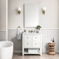 thumbnail image 3 of James Martin Vanities 330-V30-BW-3WZ 30 in. Breckenridge Single Vanity with 3CM White Zeus Top  Bright White, 3 of 7