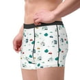 thumbnail image 2 of Fotbe Cartoon House Car Calzoncillos Tipo Boxer con Bolsa de Soporte Total para Hombre, X-Temp Fresco, Transpirable y de Secado Rápido-XX-Large, 2 of 5