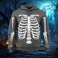 thumbnail image 2 of Rhuody Halloween Sweatshirt For Mens Long Sleeve Sweatshirts Cartoon Graphic O Neck Pullover Sweatshirt 3Xl Dark Gray, 2 of 4