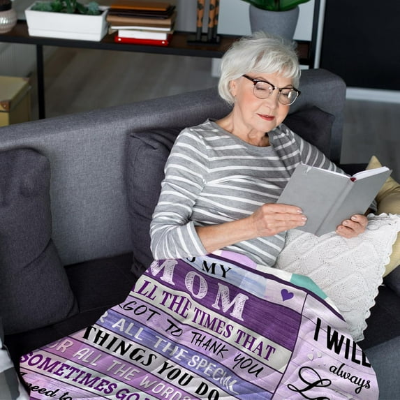 Gifts for Mom, Mom Gifts from Daughter Son Unique Mom Birthday Gifts, Birthday Gifts for Mom Best Mom Gifts Ideas First Time/New Mom Gifts Mom Christmas Valentine's Day Gifts Mom Blanket 50x60