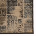thumbnail image 2 of Linon Jewel Patchwork Machine Made Polypropylene 2'x3' Rug in Beige, 2 of 3