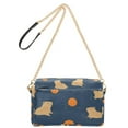 thumbnail image 2 of FORMRS Women Crossbody Purse with Chain Strap Vegan Leather Shoulder Handbag, Blue Capybaras, 2 of 7