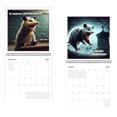 thumbnail image 2 of Calendario Pared 2025 Zarigüeyas Graciosas Divertidas Regalos Mordaza, 2 of 9