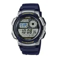 thumbnail image 1 of Reloj pulsera digital Casio AE-1000WD-1A con correa de resina color azul - fondo negro, 1 of 8