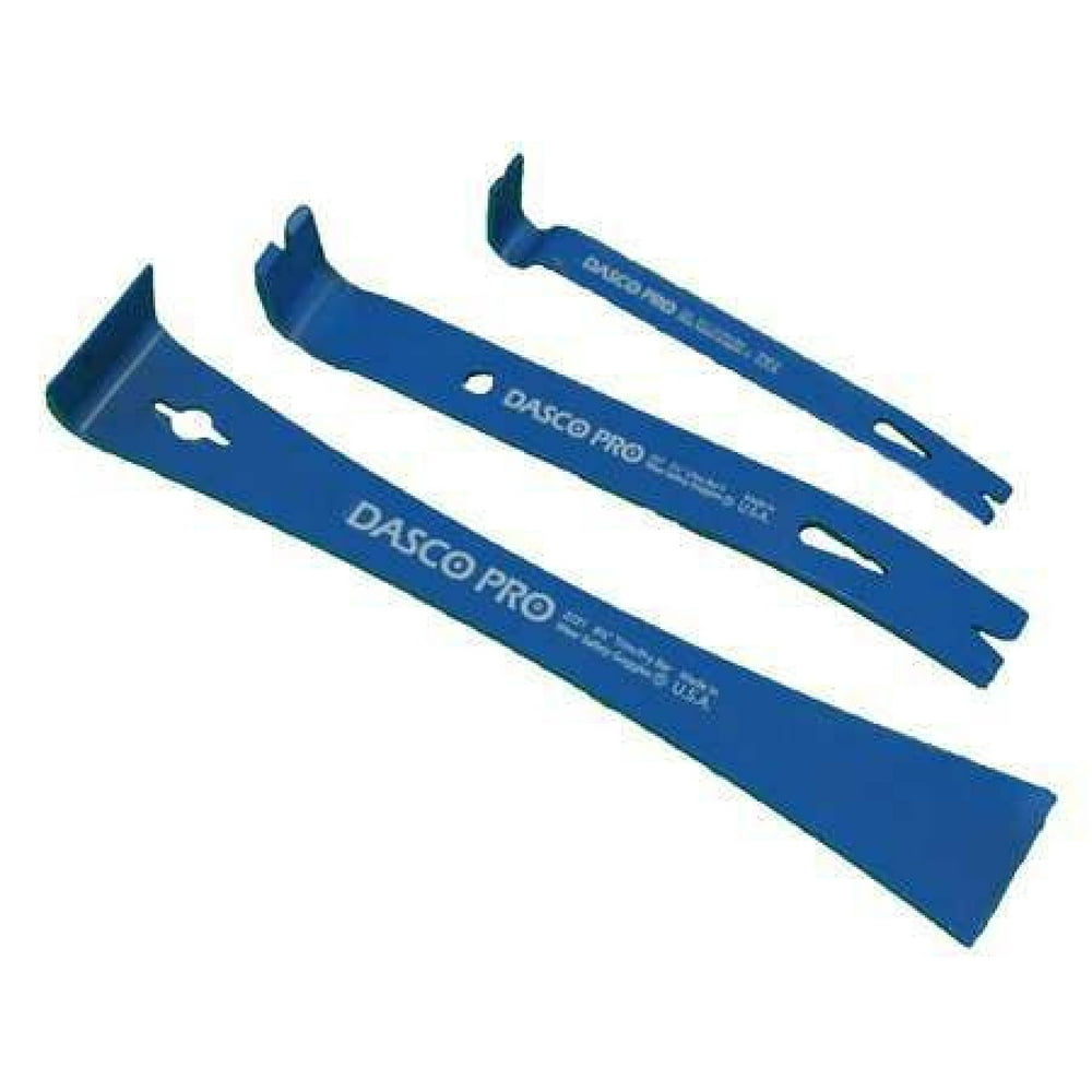 DASCO PRO 91 Pry Bar Set, Small, 3 Pcs