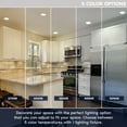 thumbnail image 2 of Luxrite 9 Inch Square LED Flush Mount Ceiling Light, 18W 1250LM, 5CCT 2700K-5000K, Dimmable, ETL, 2 of 7