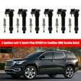 thumbnail image 1 of 6 Ignition coil+6 Spark Plug UF569 For Cadillac GMC Acadia Buick, 1 of 11