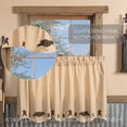 thumbnail image 3 of VHC Brands Kettle Grove, Applique Crow and Star, L36xW36, Tier Set of 2, Tan, 3 of 5