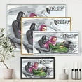 thumbnail image 4 of Designart 'Arabian Lady Driving A Car II' Modern Framed Canvas Wall Art Print, 4 of 5