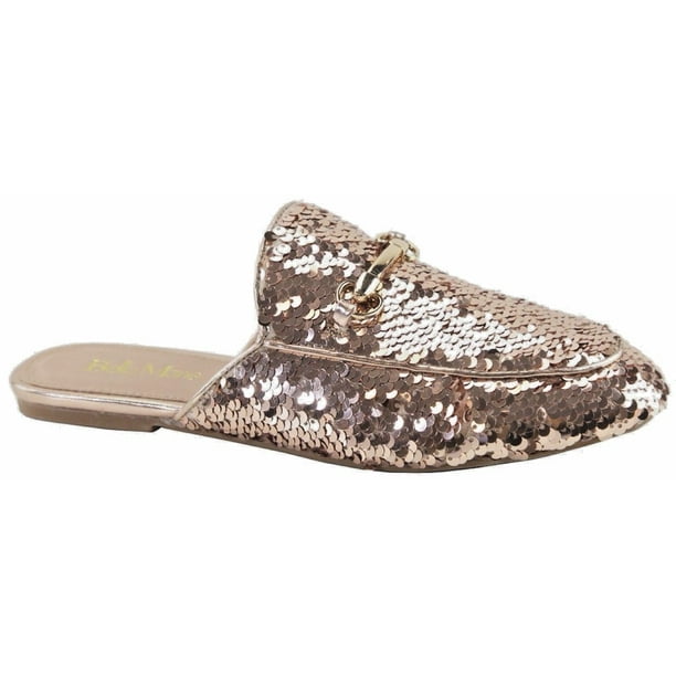 sparkle mule shoes