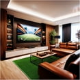 thumbnail image 2 of Koeckritz Rugs Backyard 5'x12' Ultra Artificial Turf Indoor and Outdoor Rug With Finished Edges, 2 of 7