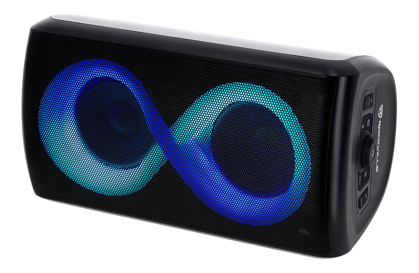 Rockville ELITE PARTY 5 1200w Bluetooth LED Party Speaker, Extremely Loud, Bass Boost, Portable, Wireless Linking, 1 Hour Fast Charging