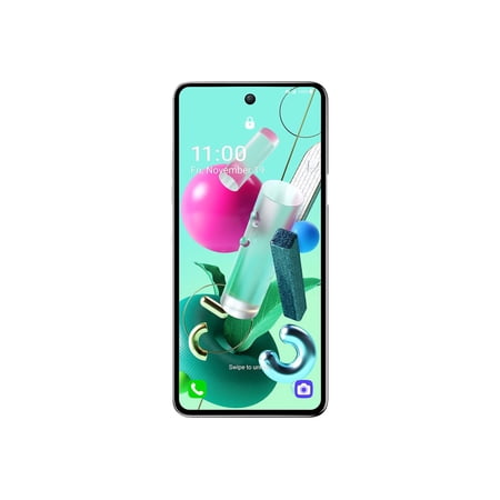 LG K92 5G - 5G smartphone - RAM 6 GB / Internal Memory 128 GB - 6.67" - 2400 x 1080 pixels - 4x rear cameras 64 MP, 5 MP, 2 MP, 2 MP - front camera 16 MP - Cricket - titan gray