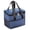A005- Navy, variant on Large Insulated Lunch Bag, Cooler Lunch Bag, Adult Lunch Bag, Lunch Tote Bag for Women, 9X8X8 Inch Portable Zippered Thermal Carrier with External Mesh Pocket for Work, Travel and