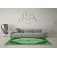 thumbnail image 3 of Ahgly Company Indoor Rectangle Persian Emerald Green Traditional Area Rugs, 8' x 10', 3 of 4