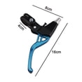 thumbnail image 5 of Bicycle Brake Levers Anti-Skid Mountain Bike Brake Handles 4 Finger 2.2cm Diameter for Most Bicycle, Road Bike, Cycling,Blue, 5 of 8
