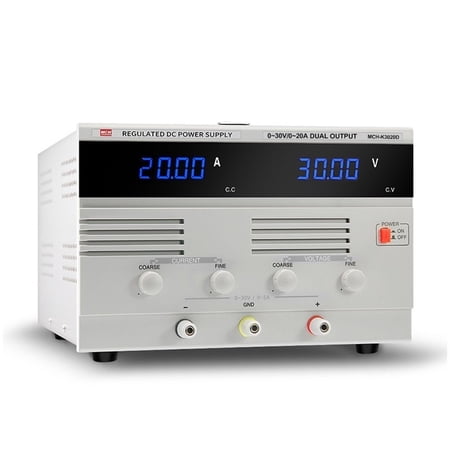 DC Voltage Regulator Adjustable Switch Type High Power 30V 20A Electroplating Charging Repair Power Supply