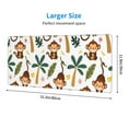 thumbnail image 3 of Pofeuu Monkeys Swinging from Palms Print Desk Mat for Keyboard and Mouse，Computer Desk Matt for Desktop，Large Mouse Pad for Desk，Desk Pads on Top of Desks 12x31.5in, 3 of 8