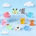 thumbnail image 3 of MOAOASPER Mini Resin Animal Models, Glowing Mini Animals Figurines, Waterproof Indoor Outdoor Use, Assorted Cute Glow Animals for Terrarium Fish Tank Potted Plant Decor, 3 of 9