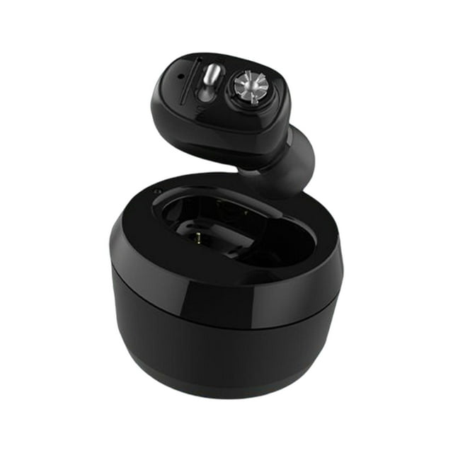 Audífonos,Audífonos Digitales Recargables Invisibles,Mini amplificador de sonido en el oído Reducción de ruido Negro Sunnimix Audífonos