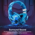 thumbnail image 4 of EEEkit Stereo Gaming Headset Fit for PS4/PS5/PC/Xbox One/Nintendo, Noise Cancelling Wired Over-Ear Headphones with Mic, Bass Surround, 4 of 9