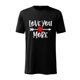 thumbnail image 1 of Hombres Día de San Valentín Manga corta Amor Impresión Cuello redondo Jersey Camiseta Blusa Pompotops  oipoqjl5040, 1 of 3