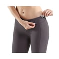 thumbnail image 6 of UUE 22"Steady Pattern Grey Leggings for women,7/8 leggings for women, High Waist and Tummy control Leggings for Dancing,Gym fitness and Workout, 6 of 6