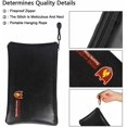 thumbnail image 3 of Fireproof Document Bag Money Box Fireproof Fireproof Waterproof 27 * 17 cm, 3 of 7