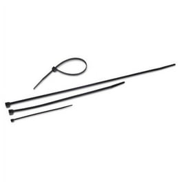 Nylon Cable Ties, 11 x 0.19, 50 lb, Black, 500/Pack Nylon Cable Ties, 11 x 0.19, 50 lb, Black, 500/Pack