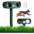 thumbnail image 1 of Repelente de gatos para exteriores, ultrasónico y USB, carga solar y USB,, 1 of 5