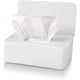 thumbnail image 1 of ZHAOCHENG Caja de pañuelos con tapa Caja de pañuelos húmedos a prueba de polvo Caja de pañuelos para el hogar y la oficina del coche Blanco, 1 of 5