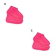 thumbnail image 2 of Naiovety Cubierta de zapatos Protector de zapatos impermeable de silicona Cubrezapatos antideslizantes resistentes al desgaste, rosa, S Rosado S 2piezas, 2 of 6