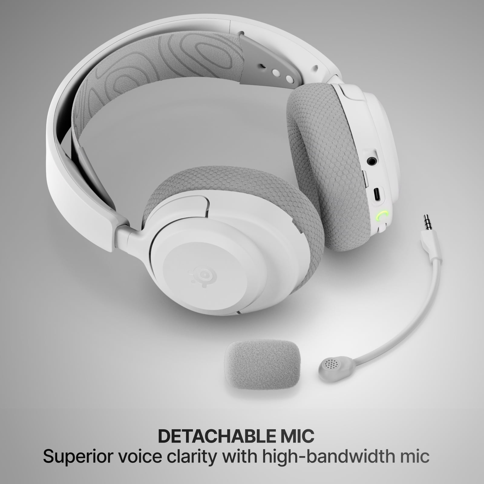 SteelSeries Arctis Nova 3 Wireless for PC - White