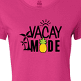 thumbnail image 4 of Inktastic Vacay Mode with Palm Trees Sun and Pineapple Women's T-Shirt, 4 of 5