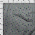 thumbnail image 2 of oneOone Silk Tabby Fabric Stripe & Geometrical Shapes Geometric Print Fabric By The Yard 42 Inch Wide, 2 of 4