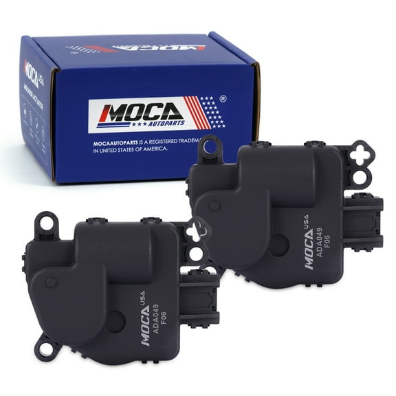 MOCA AUTOPARTS 2x 604-149 Heater Air Blend Door Actuator Fit for 2006-2011 Buick Lucerne & Cadillac DTS