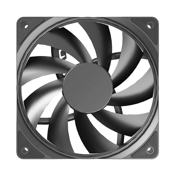 Heavy Duty PC Computer Case Fan PWM 120mm Fan CPU Fan Cooling Fan Cooling Radiator Fan Heat Dissipation 12V 1200RPM White