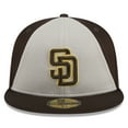 thumbnail image 2 of Men's New Era  Brown San Diego Padres 2025 Batting Practice 59FIFTY Fitted Hat, 2 of 6