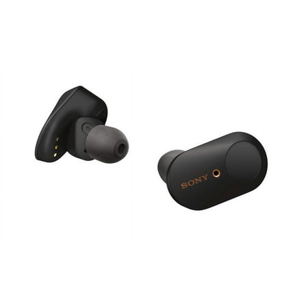 Sony - WF-1000XM3 True Wireless Noise Cancelling In-Ear Headphones - Black