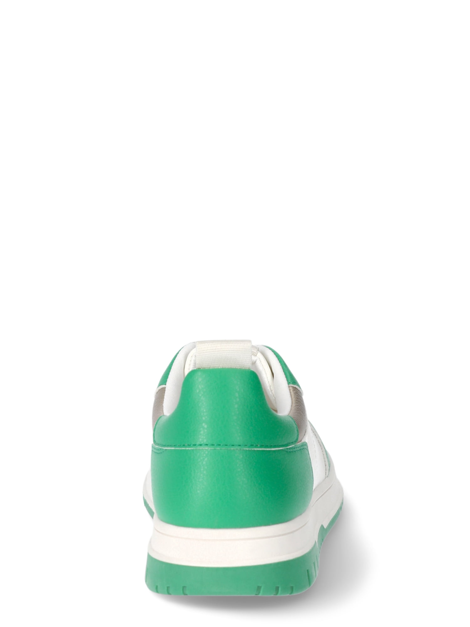 No Boundaries Women's Lace Up Court Sneakers