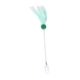 thumbnail image 3 of Varita interactiva para gatos, juguete ligero para mascotas, suministros interactivos con plumas Verde, 3 of 9