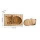 thumbnail image 3 of Moldes para hornear DIY Moldes de madera para galletas Moldes para galletas Relieve Manualidades Herramientas decorativas para hornear Para Navidad Acción de Gracias Cocina navideña, 3 of 6